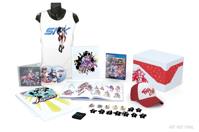 HardcoverArtBook•FatalCutieHat•Towel•WristSweatband•2-DiscSoundtrack•TankTop•LapelPin
